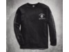 99091-14VM/000L, SWEATER HARLEY SKULL LONG SLEEVE TEE