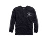 99091-14VM/000L, SWEATER HARLEY SKULL LONG SLEEVE TEE
