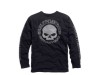 99091-14VM/000L, SWEATER HARLEY SKULL LONG SLEEVE TEE