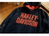 99191-24VM/000L, SWEATER HARLEY BAR  FRONT ZIP HOODIE