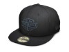 99514-12VM/000L, CAP HARLEY 59FIFTY TONAL B&S ZWART