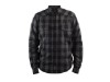 JDL5004-L, HEMD JOHN DOE MOTOSHIRT GREY BLACK