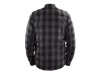 JDL5004-L, HEMD JOHN DOE MOTOSHIRT GREY BLACK