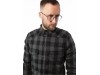 JDL5004-L, HEMD JOHN DOE MOTOSHIRT GREY BLACK