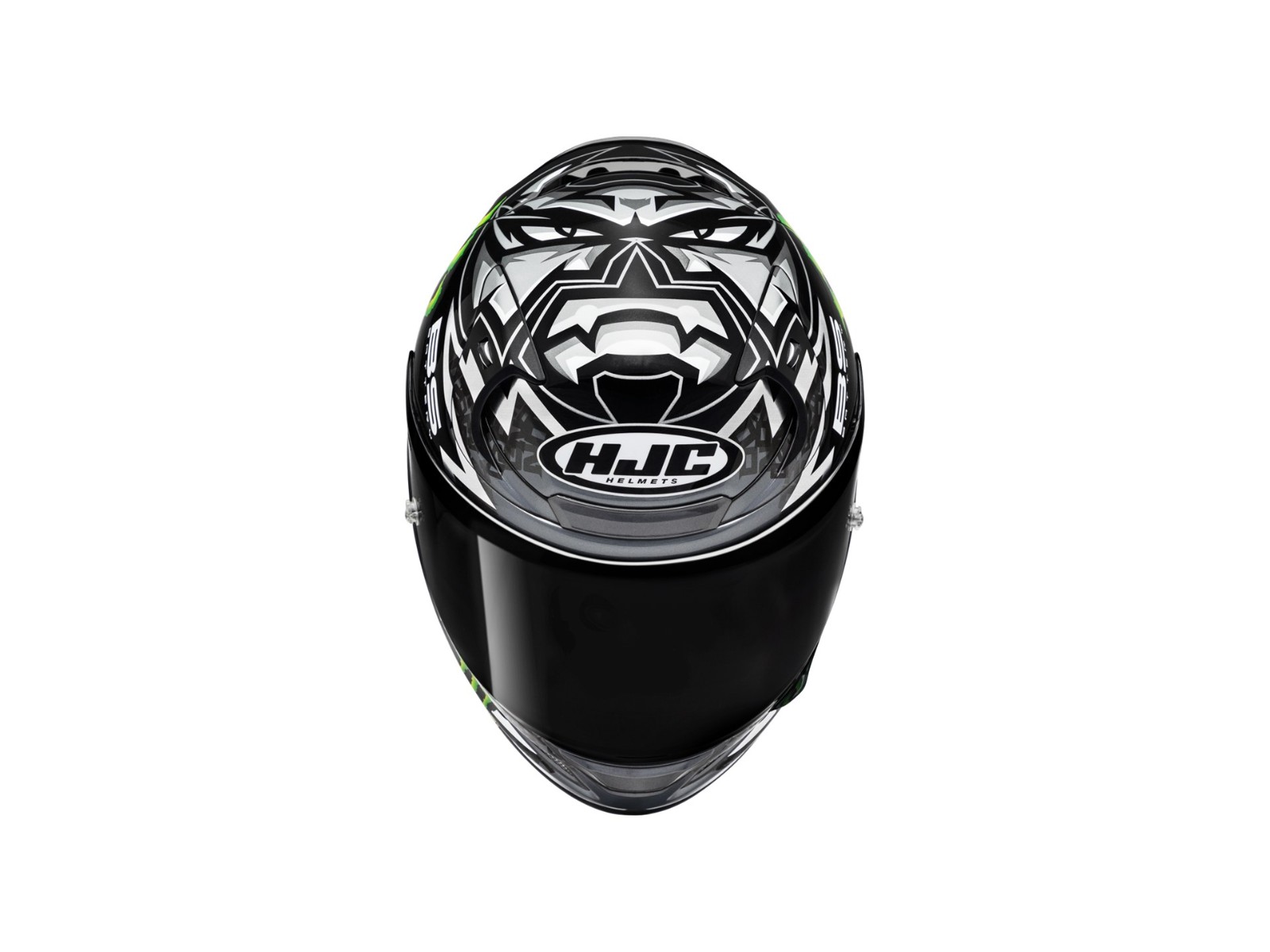 RPHA 12 Quartararo Replica Black Sport Motorcycle Helmet Black Grey
