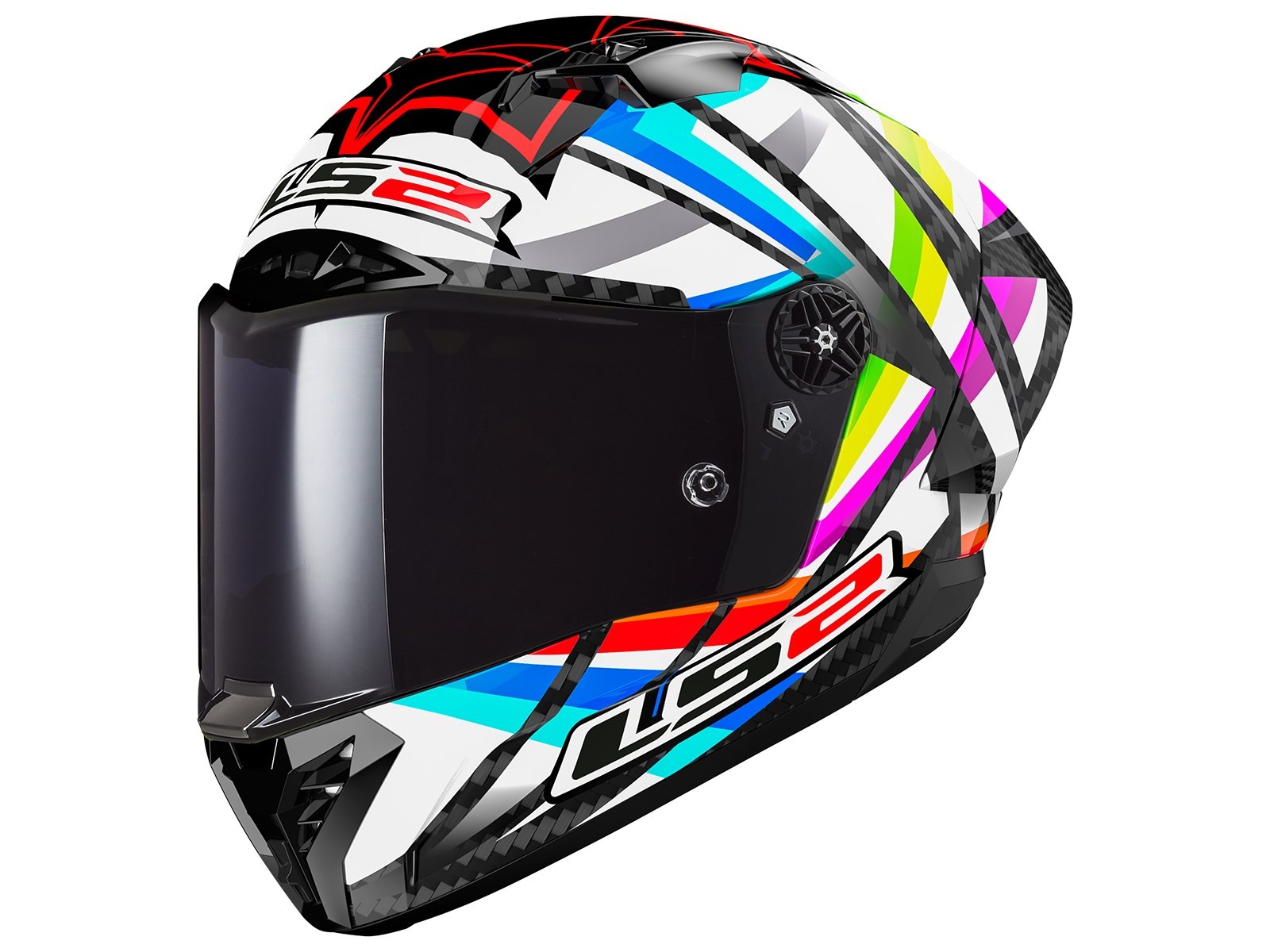 Helmet LS2 FF805 Thunder C Plus GP Aero Flash carbon helmet