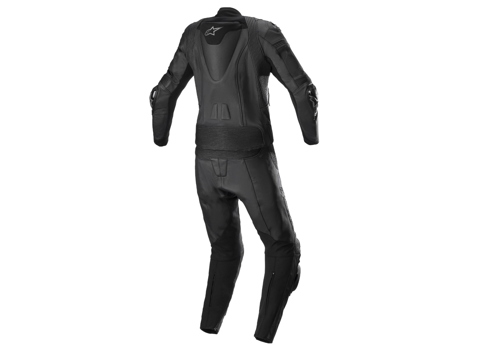 Tuta in pelle da donna in due pezzi Stella Missile V2 2PC nera nera