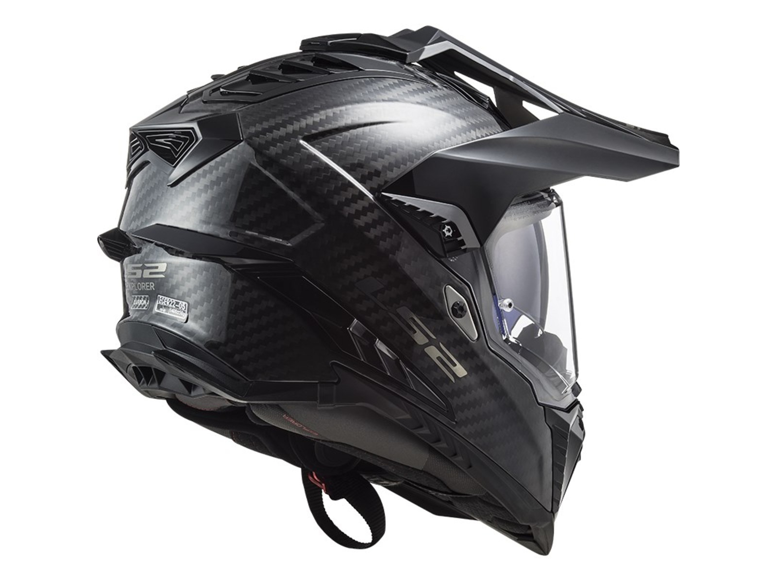 MX701 C Explorer 06 Gloss Carbon Motorcycle Helmet
