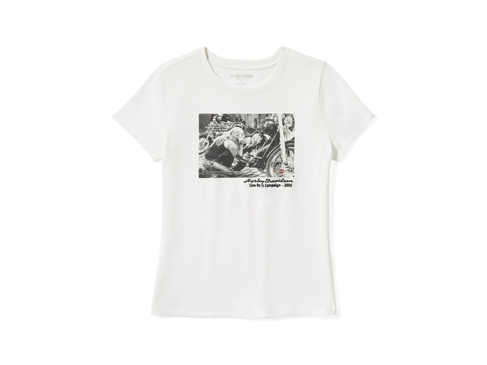 Archive Photo Tee Women's T-Shirt White