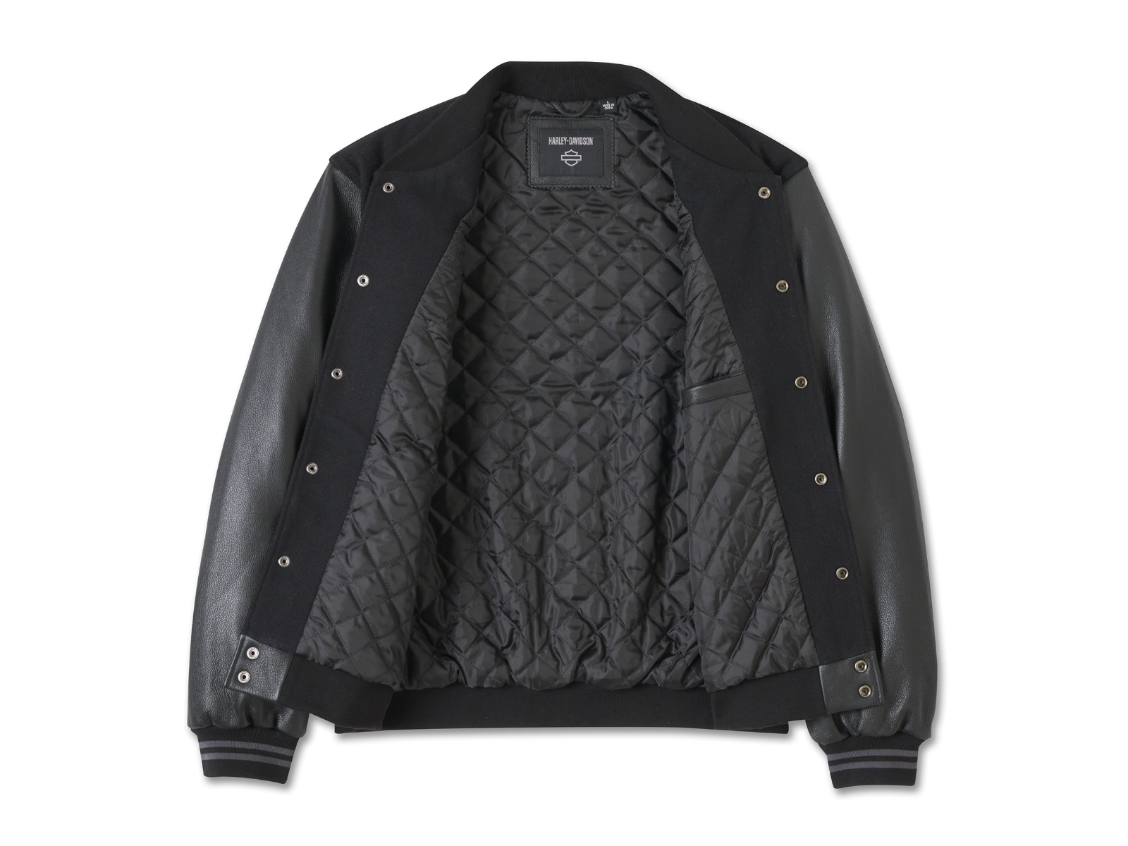 ジャケット・アウター rielle riche Vest combi Jacket(Black) ベストコンビジャケット（ブラック）