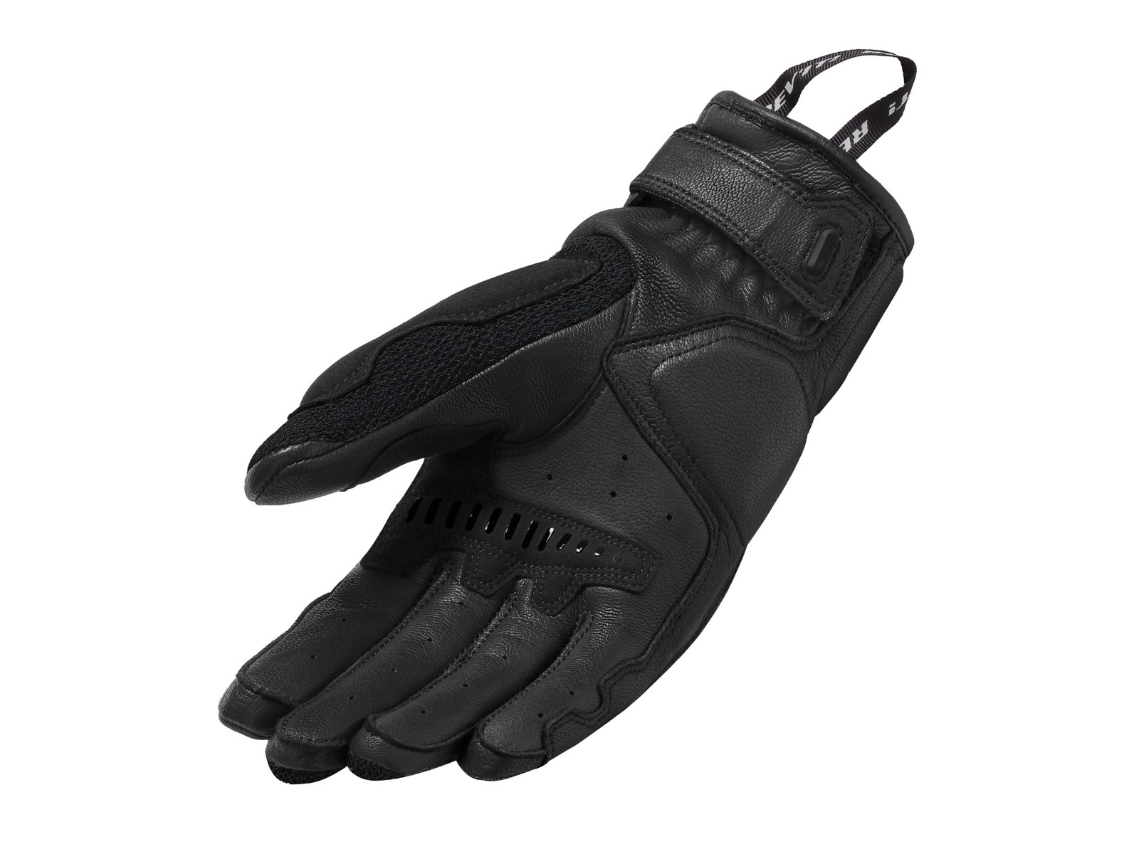 Norman Motorrad-Handschuhe Aus Leder – Belüftet, Mit Klettverschluss & Stretch-Einsätzen