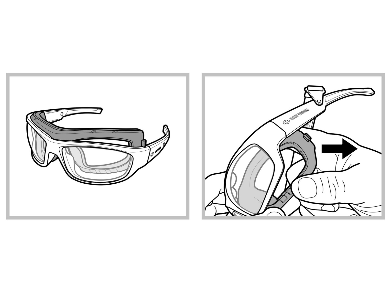 Occhiali Fotocromatici Polarizzati Moto Sport