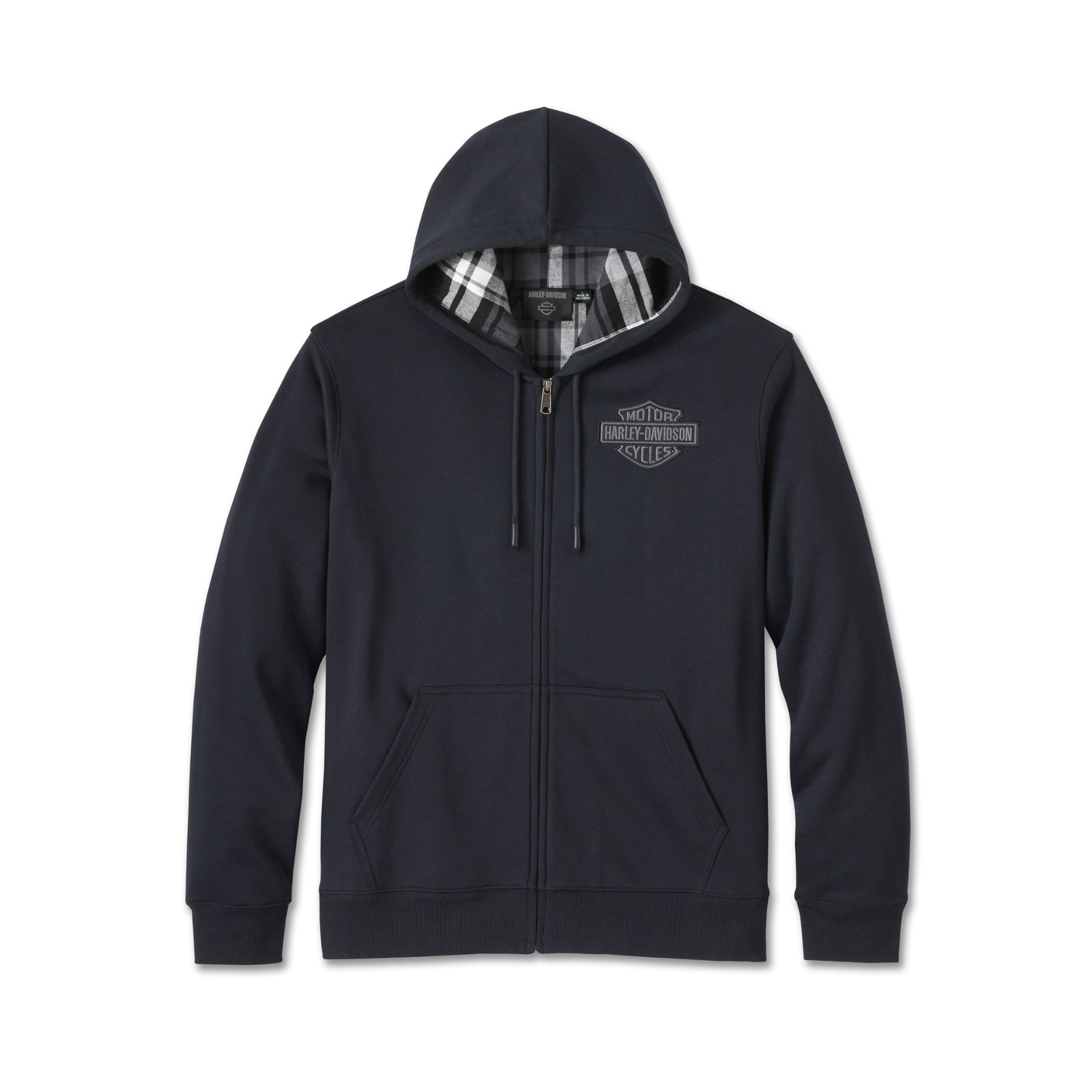 Sweat-shirt à Capuche Harley-Davidson Zip Complet - Taille S - Occasion Très Bon état