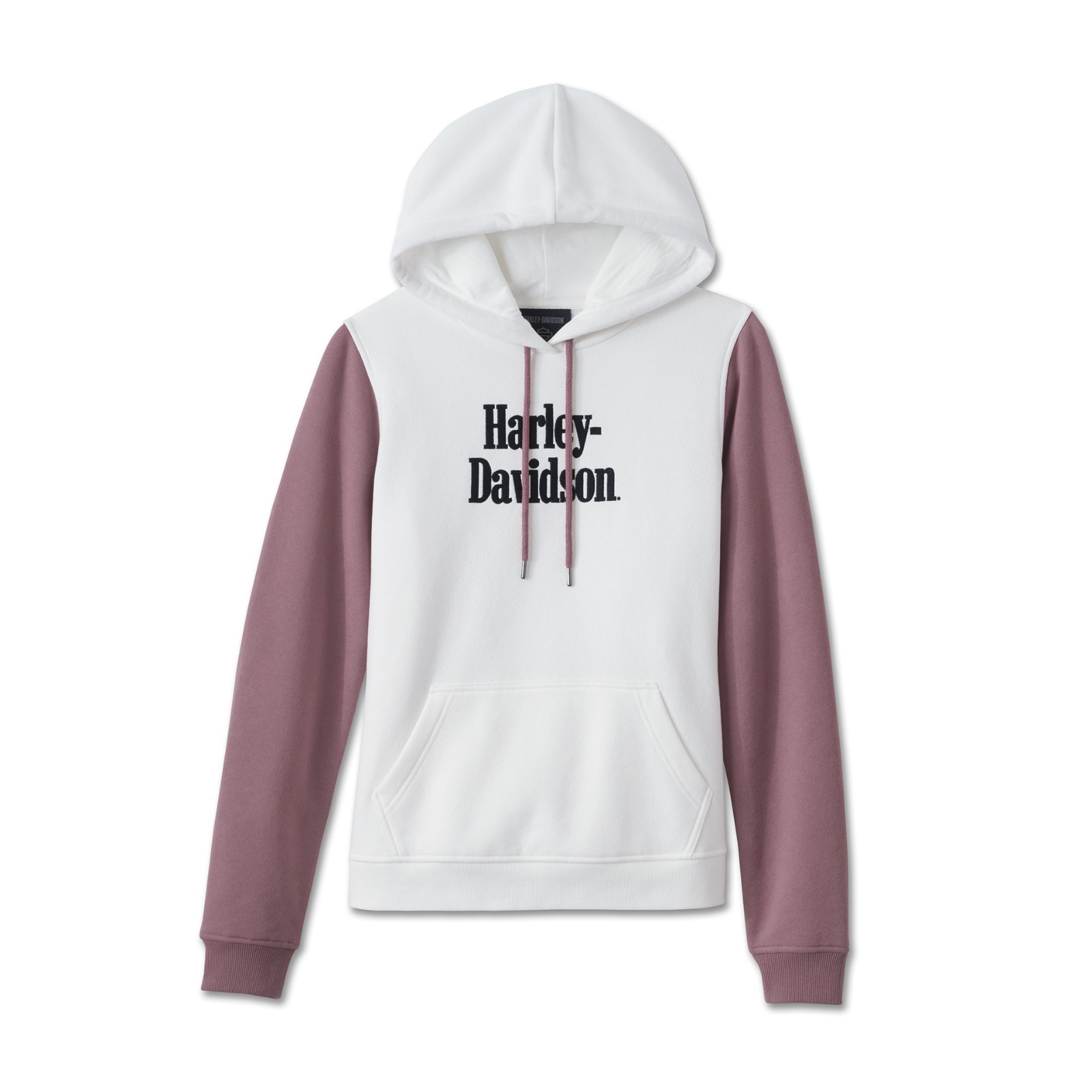 Hoodie Harley Davidson Womens Jumper Women's Cropped Fleece Hoodie - Main Image
