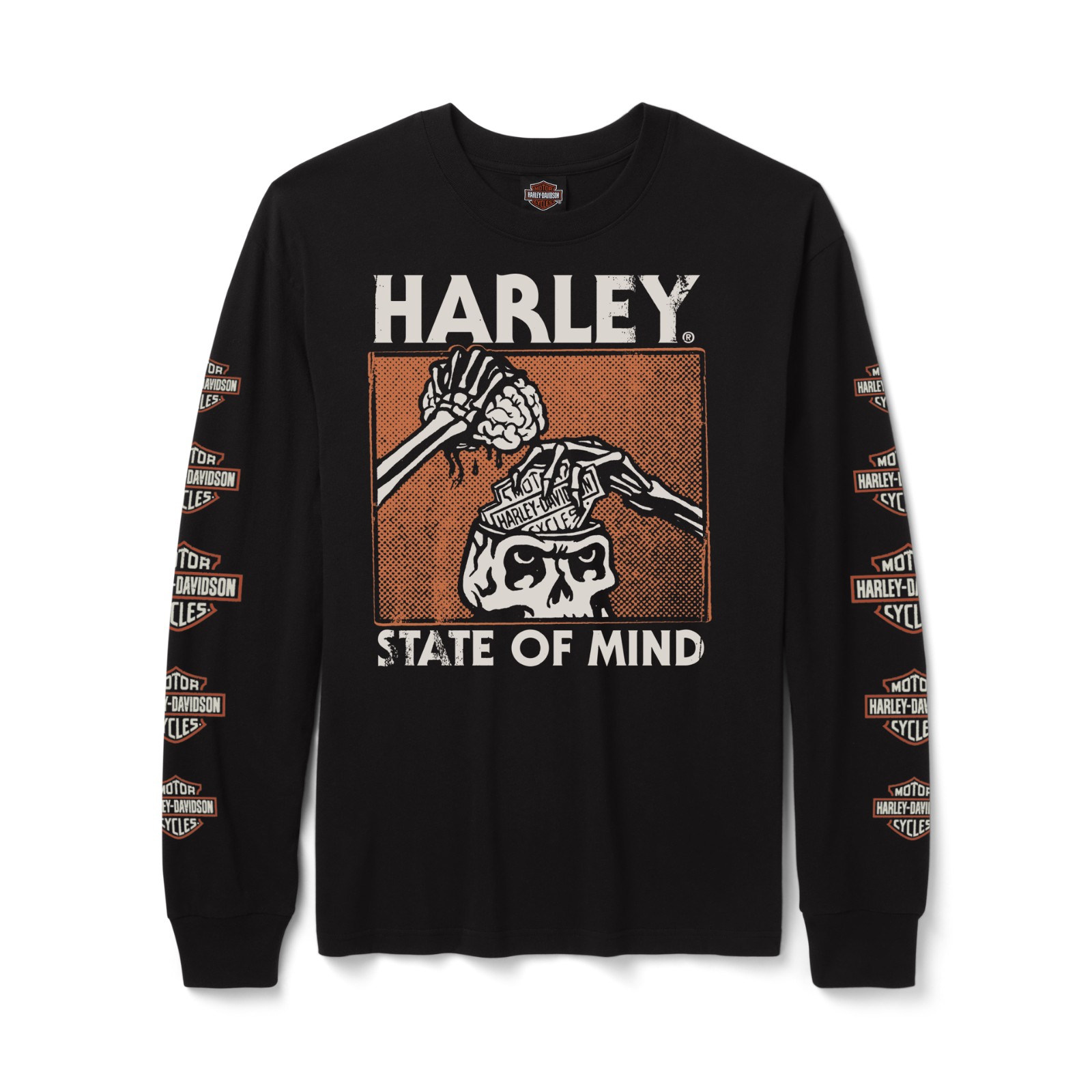 H-D State of Mind Long Sleeve Tee Herren Langarm Shirt