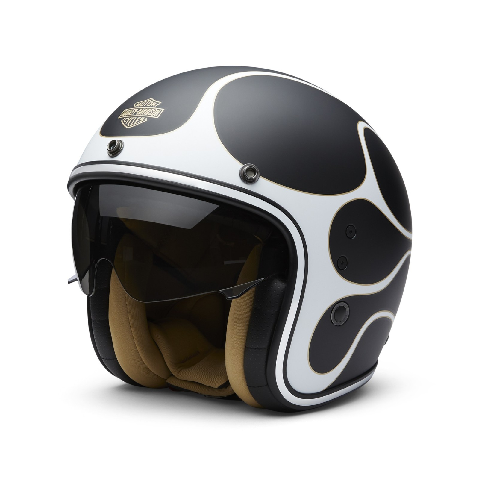 HD X14 Sun Shield 3/4 Jet Motorcycle Helmet 97192-25EX