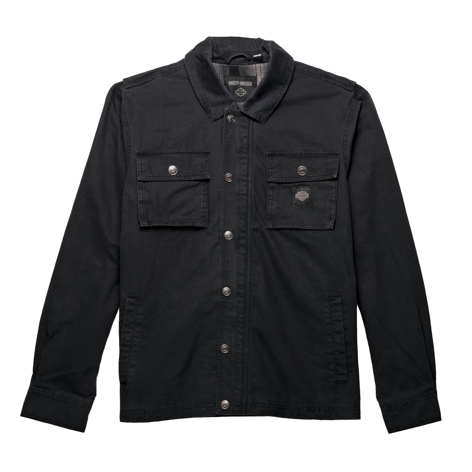Forever Harley Canvas Jacket Black Beauty Herren Jacke