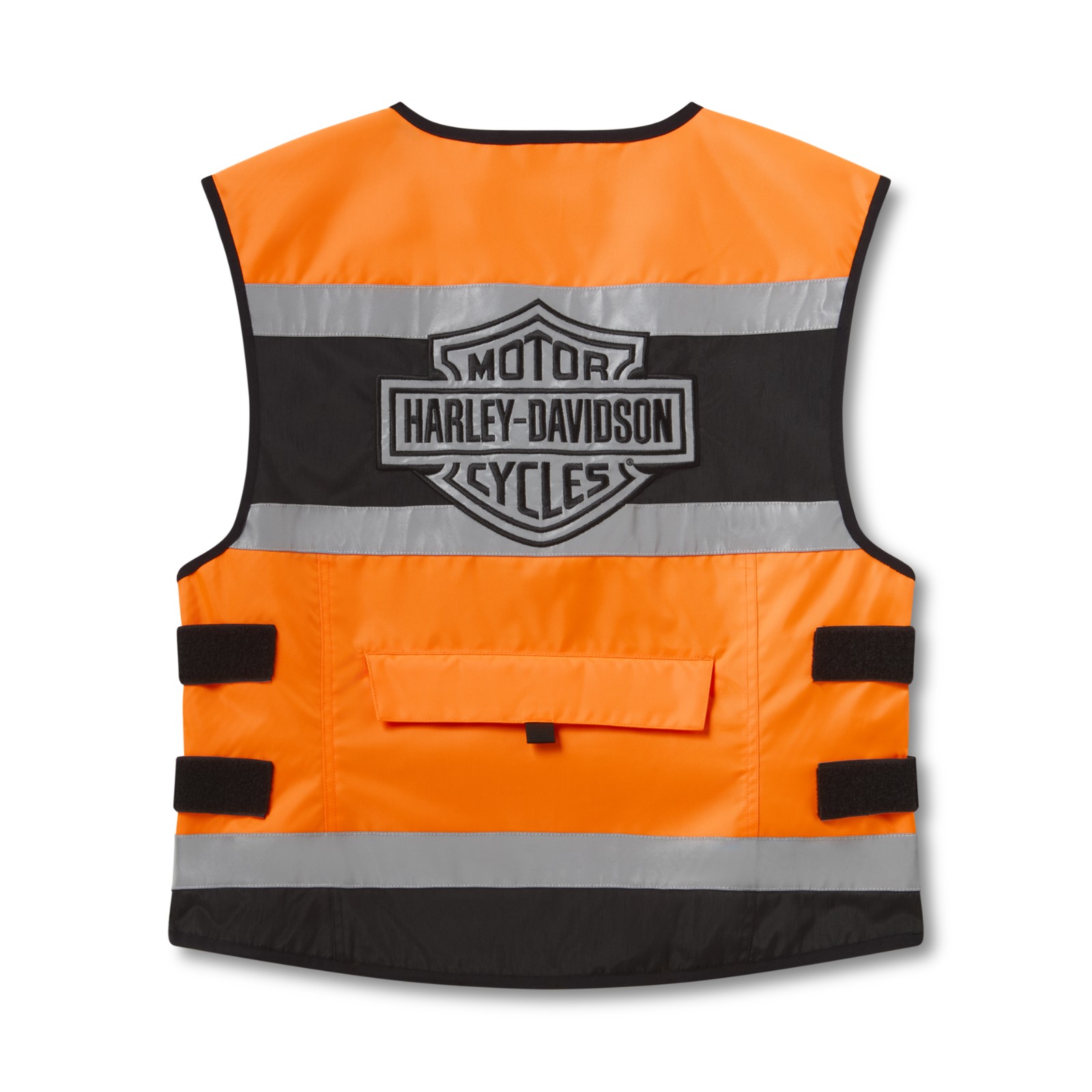 H-D Hi-Vis Orange Vest Herren Warnweste Neonorange H-D Hi-Vis Orange Vest Herren Warnweste Neonorange