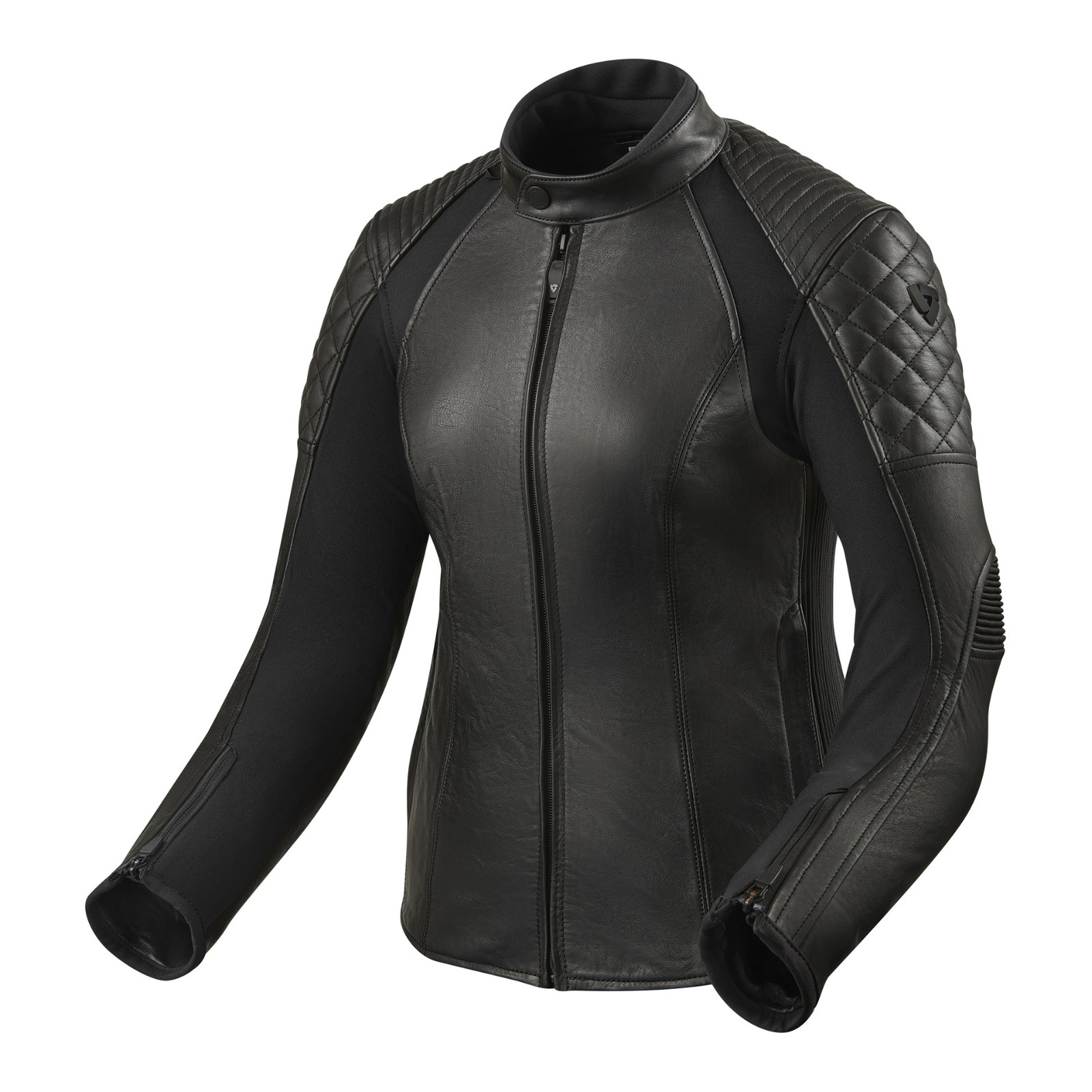 Luna ladies motorcycle leather jacket