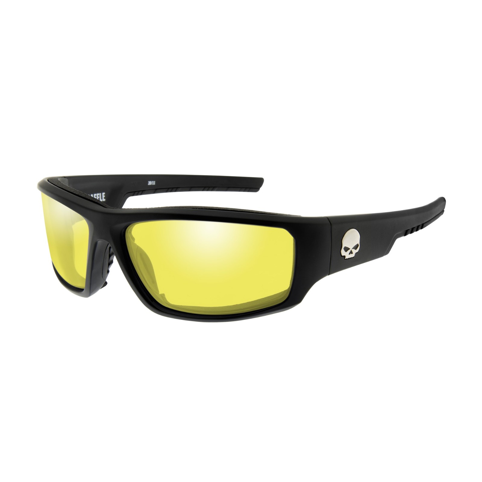 Motorrad Harley Biker Sonnenbrille Schutzbrille polarisierend gelb WILEY X ARROW