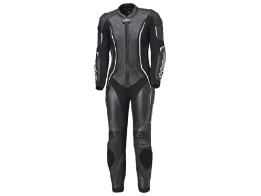 Ayana 3 Einteilige Damen Lederkombi Einteiler Schwarz Weiß