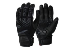 Atlaz Adventure Motorrad Handschuh Schwarz