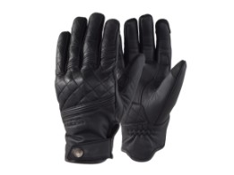 Celino Urban Leder Motorrad Handschuhe Schwarz