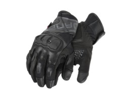 Vidar Sommer Motorrad Handschuhe Schwarz