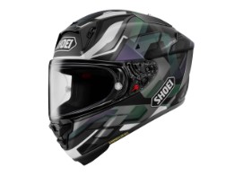 X-SPR Pro Valion TC-5 Racing Motorradhelm Schwarz Grau Matt