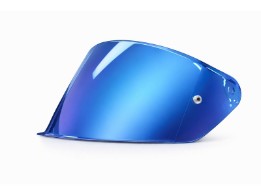 Visier passend für LS2 FF820 Rapid III Helme Blau verspiegelt