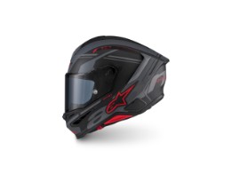 S-R7 A-Core Black Gray Red Matt Sport Motorradhelm (Supertech R7)