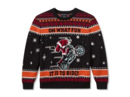 Oh What Fun It Is To Ride Sweater Herren Pullover