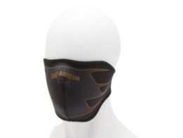 Willie G Dark Custom Neoprene Face Mask Gesichtsschutz Schwarz Gesichtsmaske 
