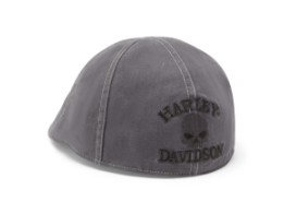 Willie G Skull Ivy Cap Schiebermütze Grau