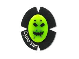 Knie slider DYMSTR Ghost Face Neon Yellow Sparky Titan Knie slider met vonken