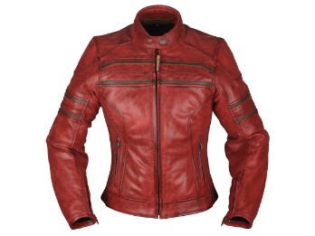Iona Lady Leder Motorradjacke 