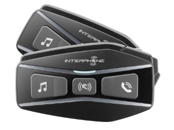 Sprechanlage Interphone U-Com 16 Mesh Headset Bluetooth Interkom Doppelset