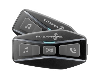 Sprechanlage Interphone U-Com 4 Headset Bluetooth Interkom Doppelset