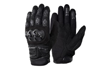 MX Top 2 Kids Kindermotorhandschoenen voor de zomer, zwart