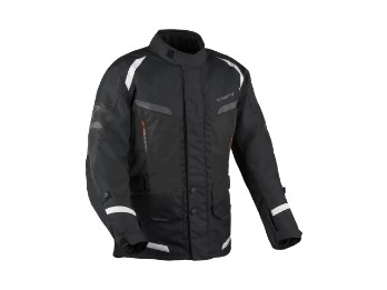 Horizon Aerotex Motorrad Jacke Herren Schwarz