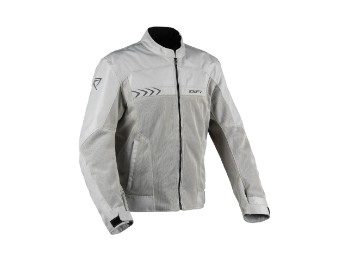 Ibiza Air 2 Sommer Motorrad Jacke Herren Hellgrau