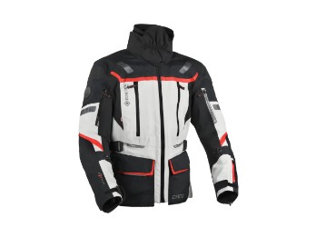 Nimbus 3 Gore-Tex Pro 3L heren motorjas zwart grijs rood waterdicht