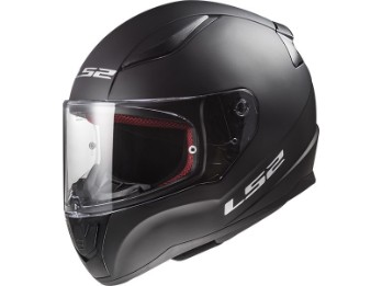 FF353 Rapid Solid Matt Black Motorrad Helm