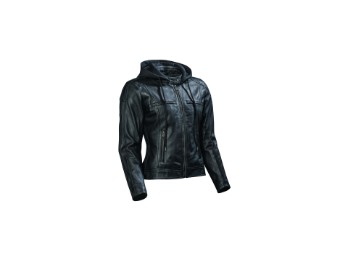 Jolene женская кожаная куртка Black Edition