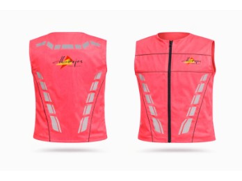 Börjes Motorrad Warnweste Neonpink