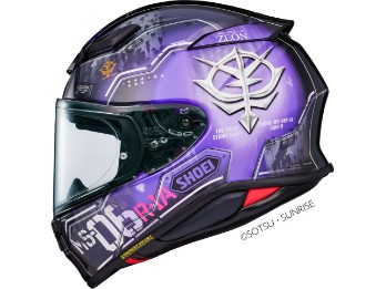 Casco da moto NXR 2 H-Mobility Zaku TC-12 Nero Viola