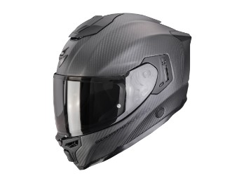 EXO-1500 Carbon Air Solid Matt Black Motorrad Helm Schwarz Matt