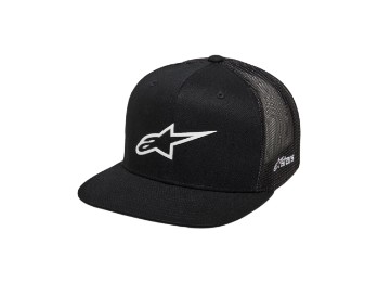 3D Ageless Trucker Hat Schirmmütze Cap Schwarz Weiß