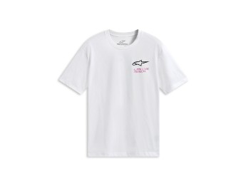 Pop Helmet CSF Herren Kurzarm T-Shirt Weiß