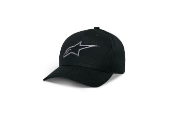 Ageless Snapback Cap Schirmmütze Schwarz Grau